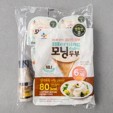 행복한콩 샐러드 모닝두부 140g x 6개 + 오곡참깨 드레싱 105g, 945g, 1세트