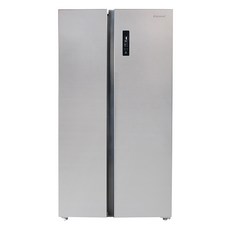 캐리어 클라윈드 피트인 양문형 냉장고 570L 방문설치, 실버 메탈, CRF-SN565MDC