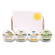 단심 건강차 4종 선물세트, 1세트, 작두콩차 10p + 우엉차 10p + 귤피차 10p + 모링가차 10p
