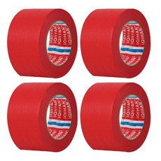 iQIHAN Dada 彩色紙膠帶 紅色 50 mm x 20 m, 4個