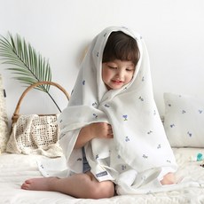 Prielle Blueberry Punggi 嬰兒涼枕, 藍色, 1件