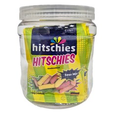HITSCHLER 希趣樂 脆皮水果軟糖 酸味綜合, 320g, 1桶