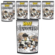 바프 흑임자 아몬드, 190g, 6개