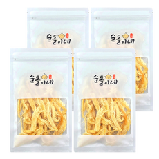 순돌이네 땅콩버터 오징어채, 4개, 100g