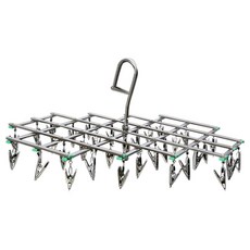 折疊防風35夾晾曬架 造型簡約耐看 牢固耐用 收納方便, 不鏽鋼