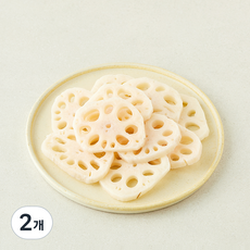 풀과사람들 연근채, 2개, 500g