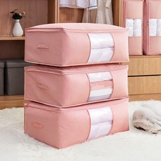 MF스토어 마이홈 패브릭 이불보관함 특대형, 핑크, 3개