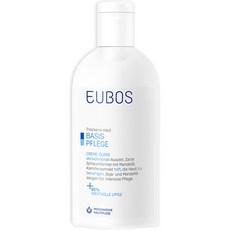 EUBOS Basis pflege無香味奶油保濕鎮靜沐浴乳, 200ml, 1入