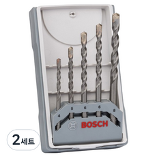 BOSCH 博世 CYL-3 混凝土鑽頭 5件組 4~8mm 2607017080, 2套