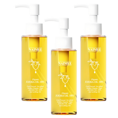NAIMEE 優質萬用荷荷巴油, 3個, 125ml