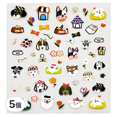 德德小品集 Be My Sweetie Own Sweetie 美甲貼, Shine B, 5個