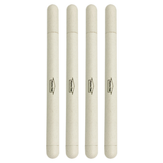 Homedi 耐熱強化玻璃吸管 便攜盒, 單一顏色, 4個