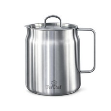 페르쉐프 인덕션 겸용 304스텐 멀티 케틀팟, 실버, 1개, 2L