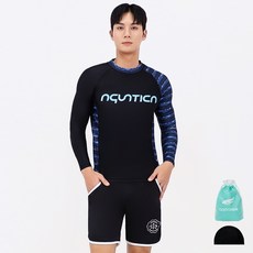 aquatica 男性防磨衣 AQAMTS24015 上衣 + 海灘褲套裝