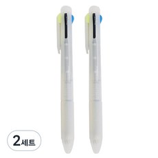 Mungudam 4色筆 2入, 黑色 + 藍色 + 紅色 + 螢光黃色, 2套