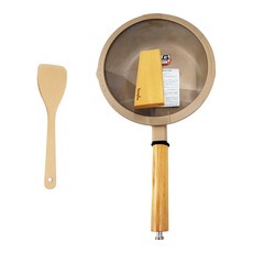 Taste plus 悅味 元麥 瑞士科技 陶土內外不沾鍋 平底炒鍋 24cm IH全對應, 1個