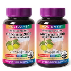 HOLIDAYS 藤黃果2000萃取錠, 90顆, 2罐