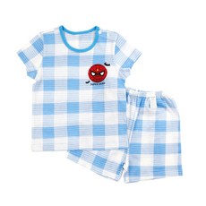 Maykids 男童款蜘蛛人格紋短袖短褲家居服套裝