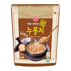오뚜기옛날 구수한 끓여먹는 보리누룽지, 240g, 1개