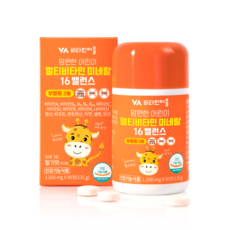 Vitamin Village 孩童綜合維他命礦物質錠片, 90顆, 1罐