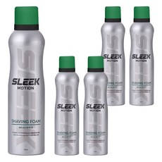도루코 슬릭 모션 쉐이빙 폼, 210ml, 5개