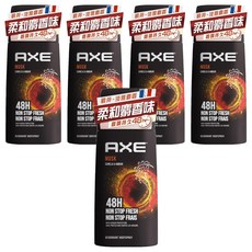 AXE 戰斧 體香噴霧 淡雅麝香 Musk, 5個, 150ml