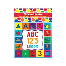 DO-A-DOT ART 點點畫冊 : 快樂英文, 創意活動書, 不適用, 1本