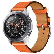 Llanberis Galaxy Watch 相容皮革錶帶, 橘色