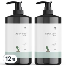 살림백서 오푼티아 앤 밤부 퍼퓸 샴푸 베베머스크, 500ml, 12개