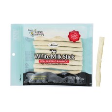 ANF 강아지 로하이드 화이트 스틱 10p, 밀크, 50g, 1개