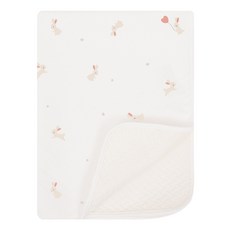 BelleMent Baby 雙面棉質空氣防水床墊, Dreaming Rabbit, 1個