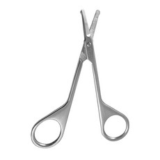 GREEN BELL 綠鐘 安全鼻毛剪刀 圓頭設計, 1個