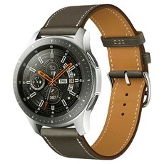 Llanberis Galaxy Watch 相容皮革錶帶, 大象灰
