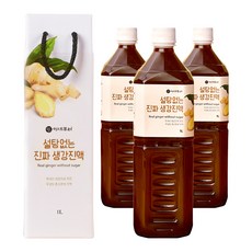이제부터 설탕없는 진짜 생강진액, 1L, 1개입, 3개