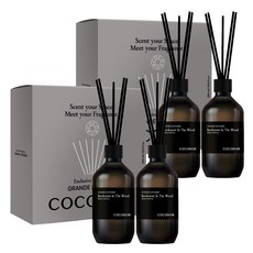 코코도르 그란데 디퓨저, 북스토어인더우드, 500ml, 4개