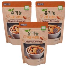 유가원 유기농 구운 아몬드, 300g, 3개