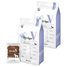 유한양행레시피브이 강아지 처방식사료, 포메라니안, 1.2kg, 2개 포메라니안, 1.2kg, 2개