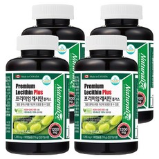 네추럴라이즈 프리미엄 레시틴플러스, 180정, 4개