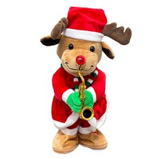 Dadaland 會唱聖誕頌歌的跳舞聖誕娃娃, 40cm, 魯道夫