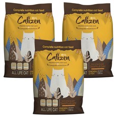 캣티즌 전연령 고양이 올라이프 건식사료, 닭, 5kg, 3개
