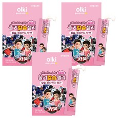 olki 鈣質軟糖 水蜜桃口味 15入, 3個, 300g