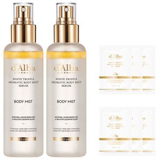 달바 화이트 트러플 아로마틱 바디 미스트 세럼 180ml + 밸런싱 비건 젤 클렌저 3ml x 3p, 2개