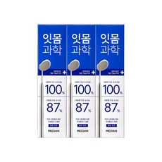 메디안 국내 제조 잇몸과학 클린민트 치약, 120g, 3개
