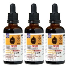 GENERAL LIFE Alcohol Free優質蜂膠滴劑, 3罐, 50ml