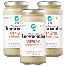 청정원 머쉬룸투움바 파스타소스, 350g, 3개