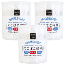 凹凸棉花棒, 3組, 100支