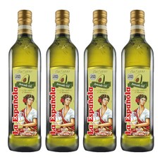 La Espanola 萊瑞 100%酪梨油，西班牙原瓶原裝進口，發煙點高達260℃, 750ml, 4瓶