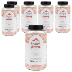 바스참 히말라야 다이아몬드솔트 입욕제 핑크솔트, 1.2kg, 6개