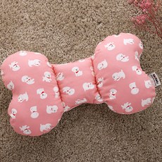 to tots 四季嬰兒車蝴蝶型嬰幼兒頸枕, 快樂狗粉紅色