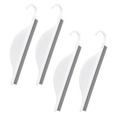 구디푸디 욕실 물기제거 미니 스퀴지 고리형, 4개, 혼합색상